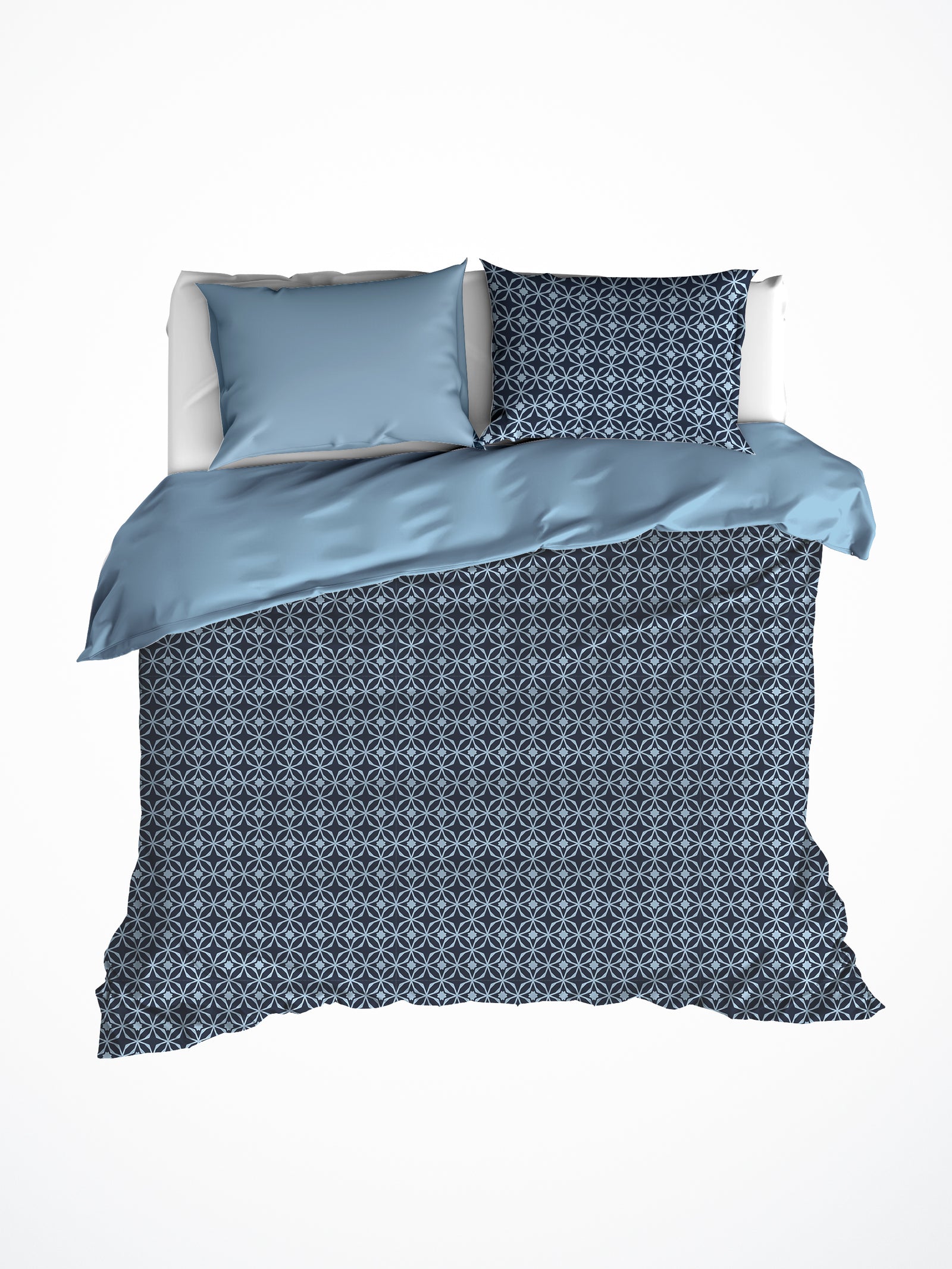 Luxury Collectie - Nickel Blue Fog