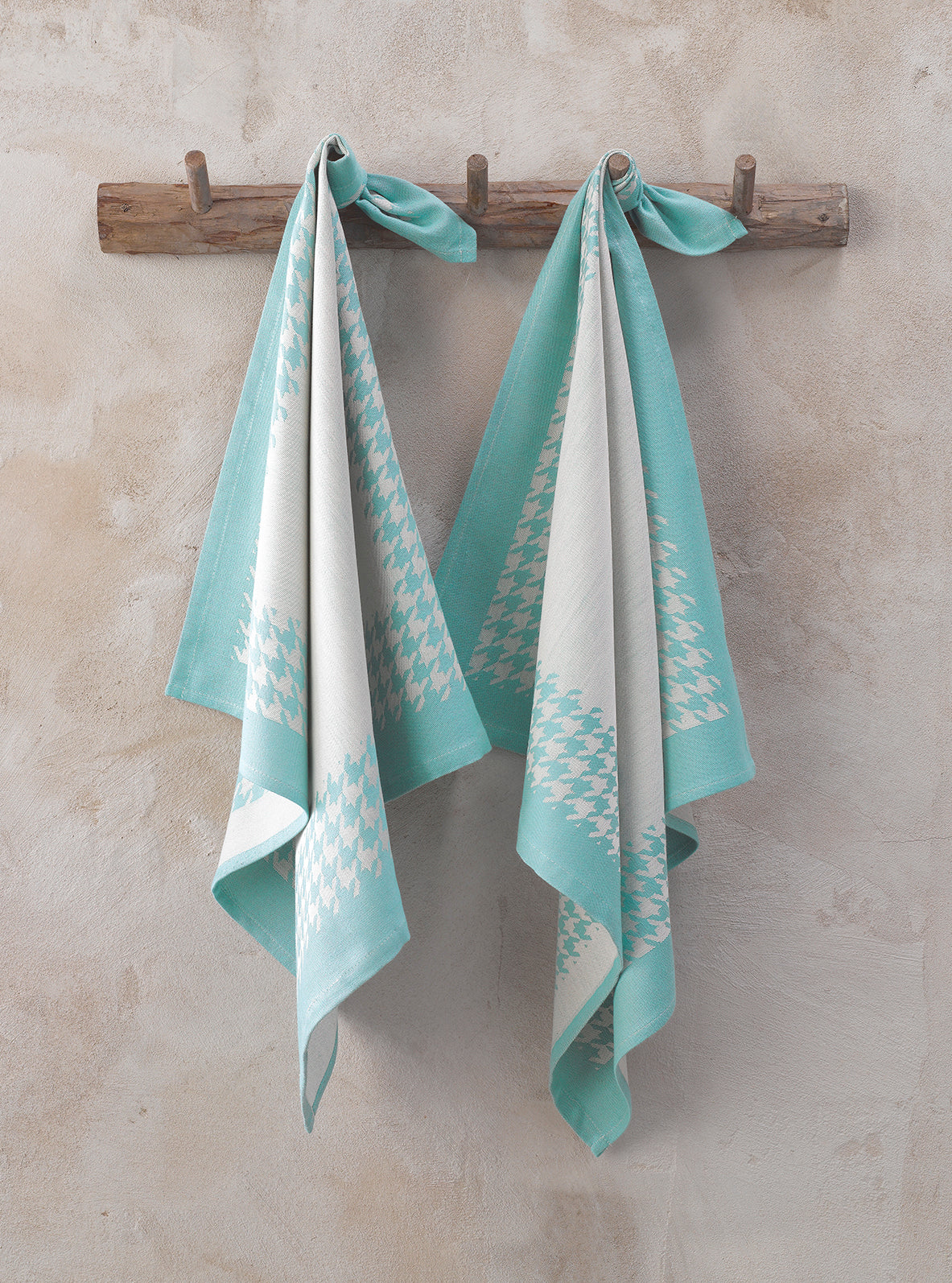 Luxury Collectie - Pied De Poule Aqua