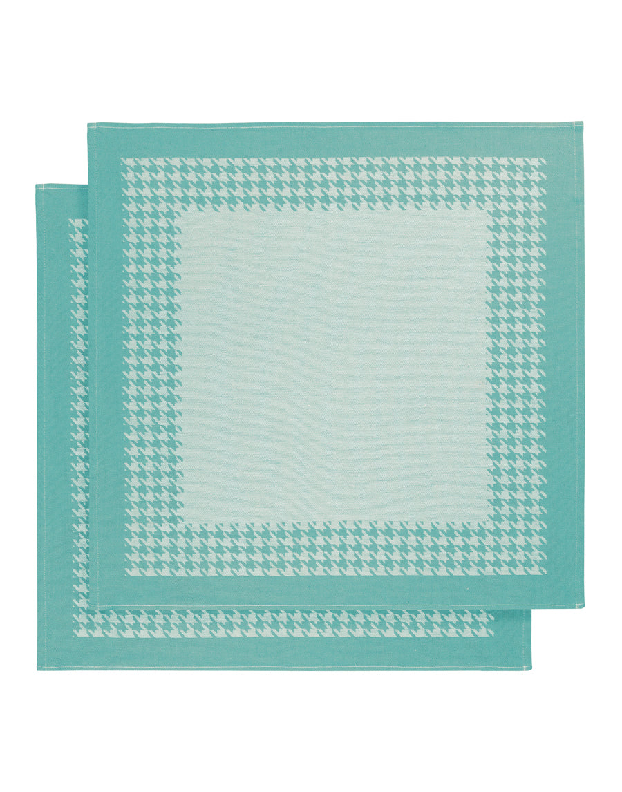 Luxury Collectie - Pied De Poule Aqua