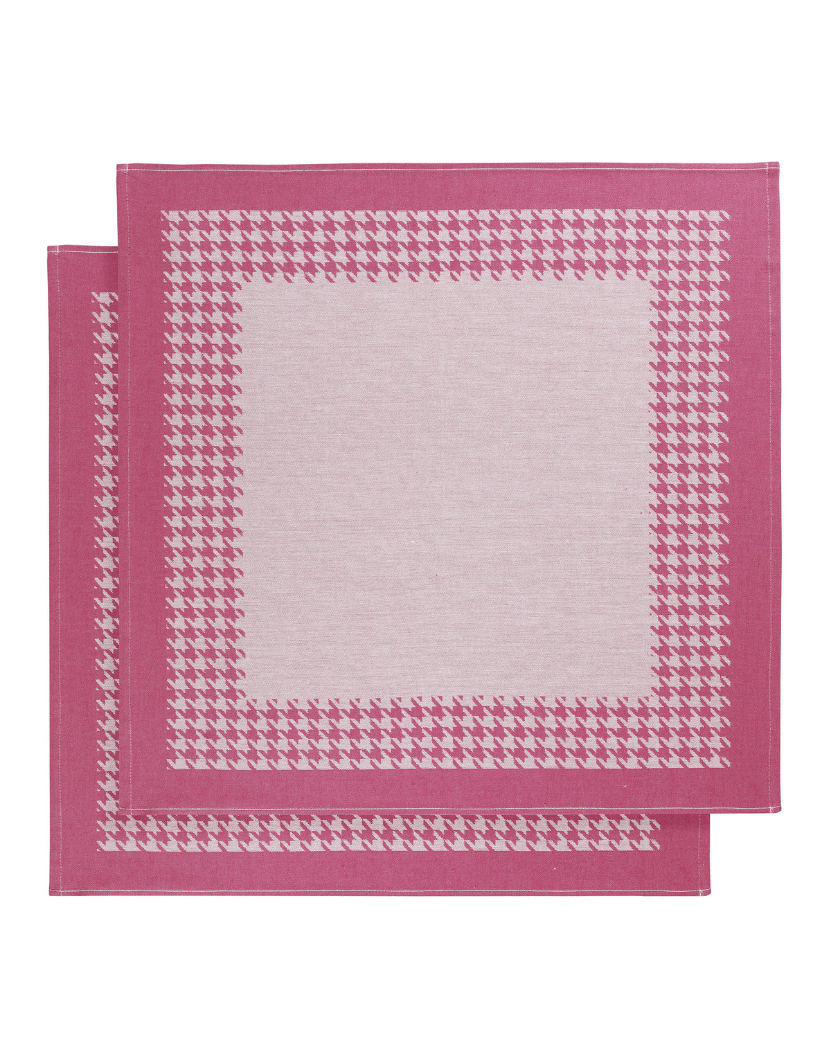 Luxury Collection - Pied De Poule Fuchsia