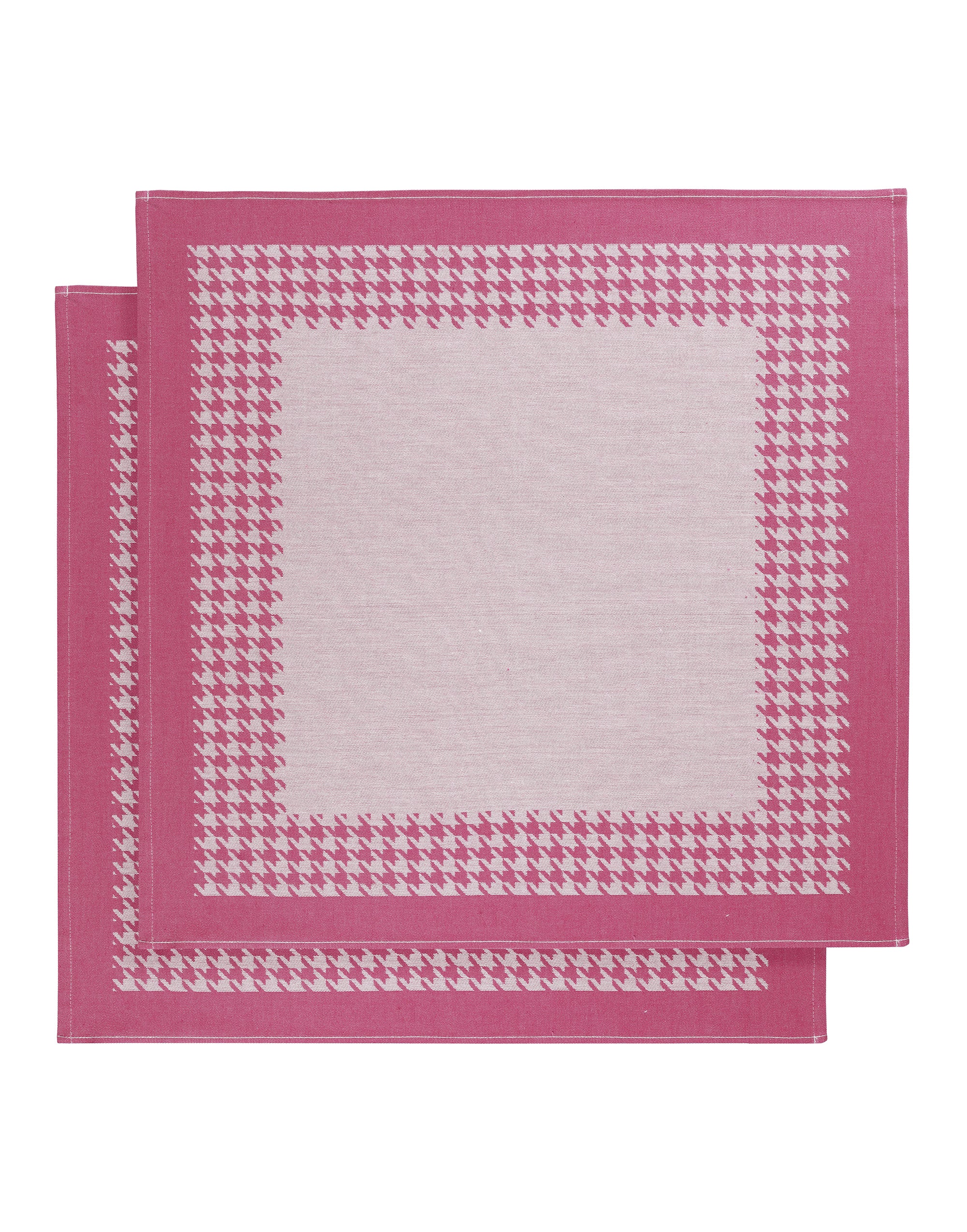 Luxury Collectie - Pied De Poule Fuchsia