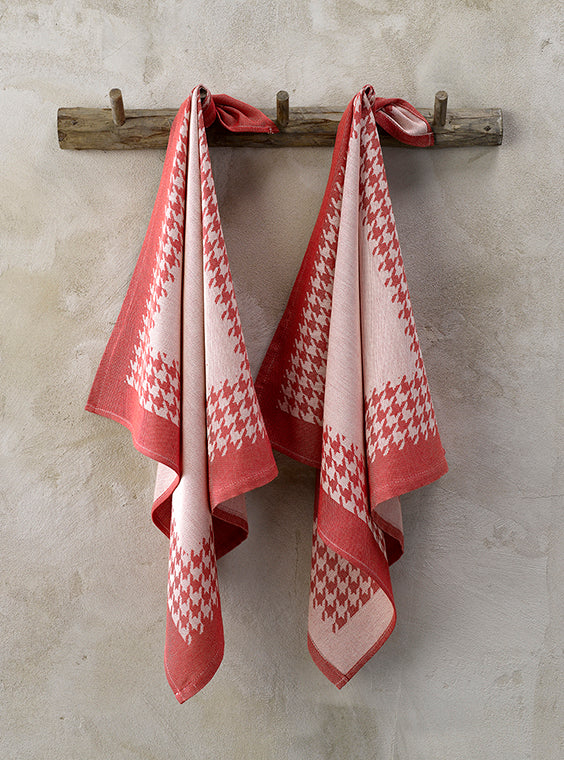 Luxury Collection - Pied De Poule Red